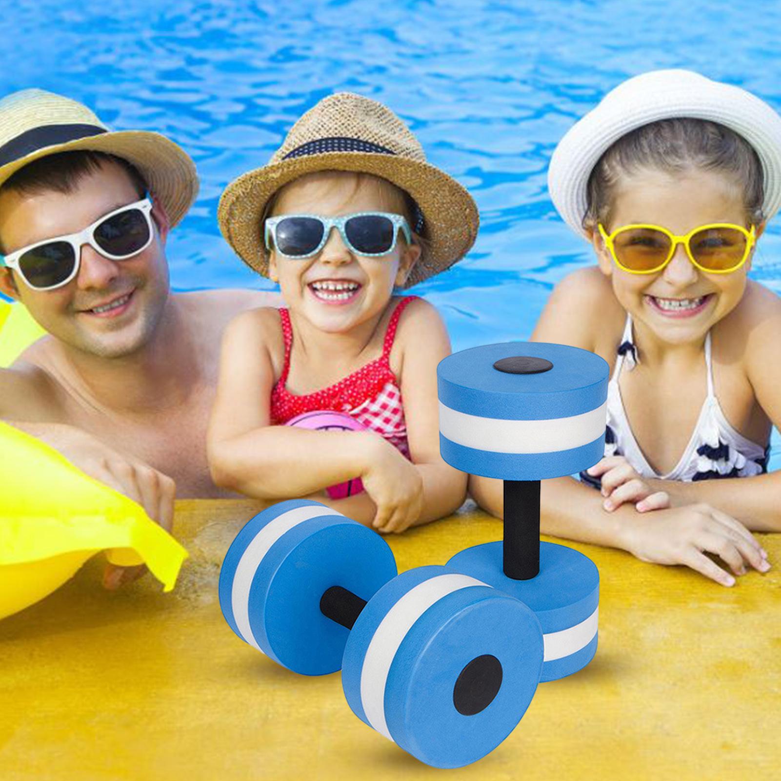 1/2 個 EVA 水ダンベルプールエクササイズフローティン - Aquatic Sports Equipment のレビューと価格